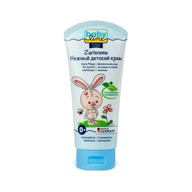 Baby line Крем нежный детский (с ромашкой, пантенолом и маслом подсолнечника) 75 мл