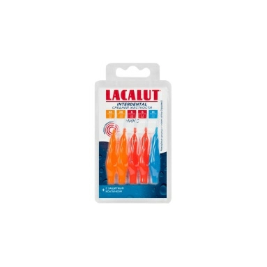Lacalut Interdental Межзубные цилиндрические щетки (ершики) (XS,XS,S,S,M)