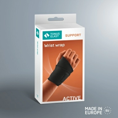 Бандаж ELAST 0001 на лучезапястный сустав (черный)