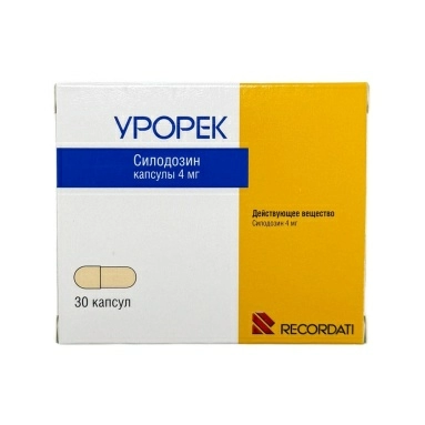 Урорек капсулы 4мг №10х3