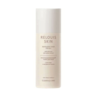 RELOUIS SKIN CLEAN &CARE Тонер для лица с алоэ вера и экстрактом хлопка ,150мл