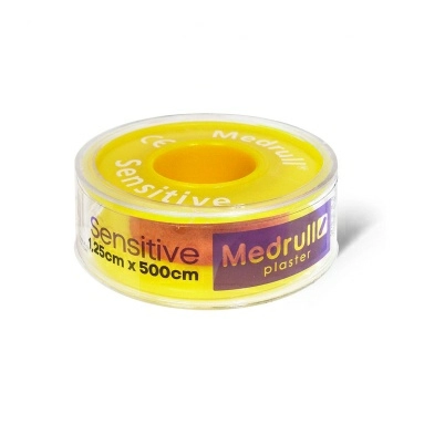 Пластыри медиц. Medrull "Sensitive" (ролик) 1,25 х 500см