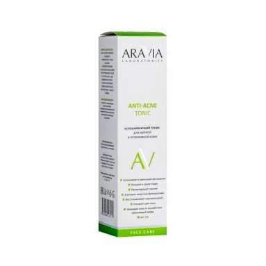 ARAVIA Laboratories Успокаивающий тоник для жирной и проблемной кожи Anti-Acne Tonic, 250 мл