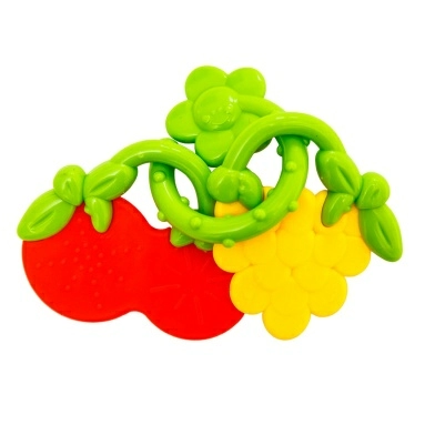 ПОМА Погремушка "Фрукты", 3 мес+, 1 шт