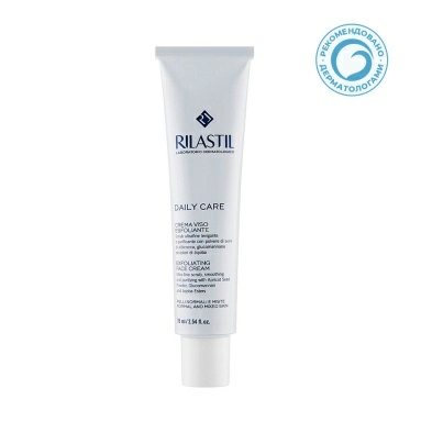 Rilastil DAILY CARE Крем-эксфолиант для лица для нормальной и комбинированной кожи, 75 мл