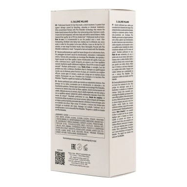 IL SALONE MILANO Plex Rebuilder Реструктурирующая бондинг-бустер-сыворотка для осветленных, окрашенных и поврежденных волос, 4x15 мл