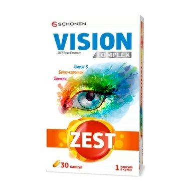 Зест Вижн Комплекс БАД капсулы № 30