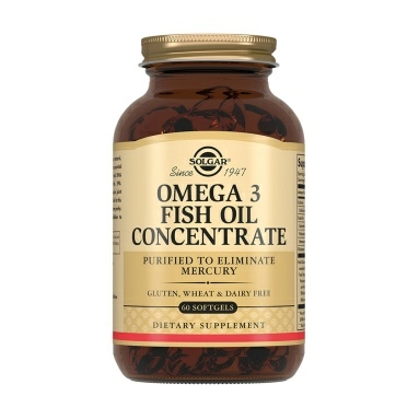 Solgar Рыбий жир Омега-3, БАД капсулы №60