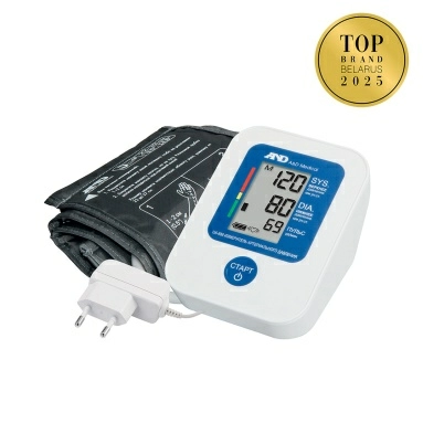 Прибор для измерения артер. давления и частоты пульса цифровой модель UA-888 c адаптер