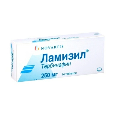 Ламизил таблетки 250мг №14х1