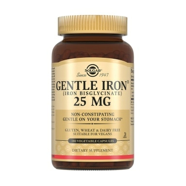 Solgar Легкодоступное железо Джентл Айрон, БАД капсулы №180