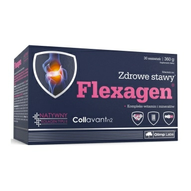 Флексаген / Flexagen с малиновым вкусом, БАД пакетики по 12г №30