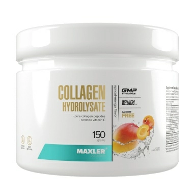 MAXLER БАД «Коллаген Гидролизат» вкус:абрикос-манго, порошок 150 г