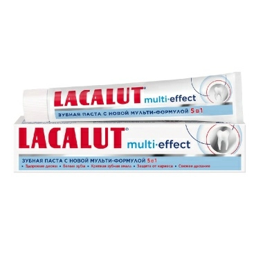 Lacalut Multi-effect зубная паста 75 мл
