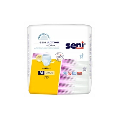 Seni Active Normal medium Трусики впитывающие для взрослых, страдающих недержанием 30 шт