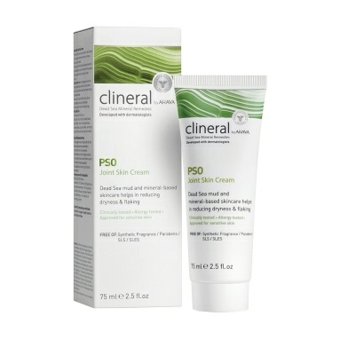 CLINERAL Крем для уменьшения шелушения и сухости кожи PSO JOINT SKIN CREAM, 75мл
