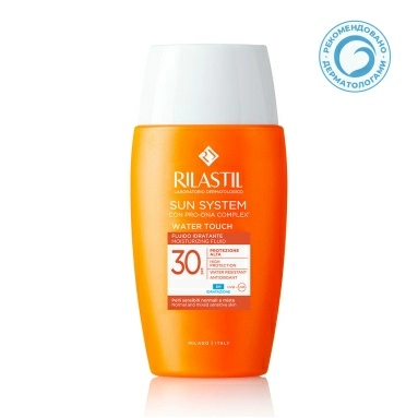 Rilastil Sun System Water Touch Солнцезащитный увлажняющий флюид SPF 30 50 мл
