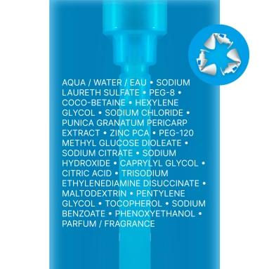 La Roche-Posay Effaclar 
Гель очищающий пенящийся для жирной чувствительной кожи 400 мл