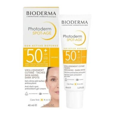 Bioderma Гель-крем фотодерм/Photoderm Spot-Age SPF50+ 40 мл