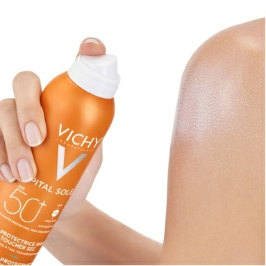 Vichy Capital Soleil Спрей-вуаль для тела солнцезащитный легкий увлажняющий SPF 50, 200 мл