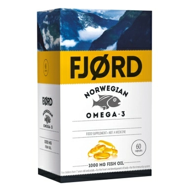 Фьорд норвежская Омега-3 капсулы №60
