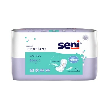 SENI CONTROL Прокладки урологические в размере EXTRA 15 шт