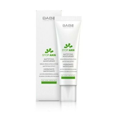 "LABORATORIOS BABE" STOP AKN Матирующая увлажняющая эмульсия 50 мл