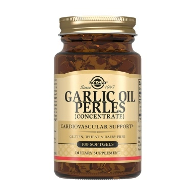 Solgar Чесночное масло Перлес, БАД капсулы №100