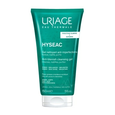 Uriage Гель очищающий для лица против несовершенств кожи HYSEAC/ GEL NETTOYANT ANTI-IMPERFECTIONS 150 мл
