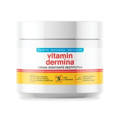 VITAMINDERMINA Крем восстанавливающий, увлажняющий для младенцев, детей и взрослых 400 мл