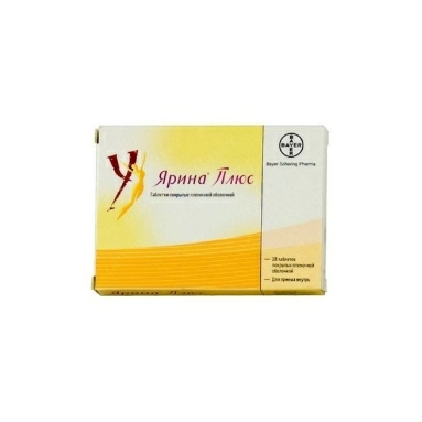 Ярина плюс таблетки п/о №28(21+7)х1
