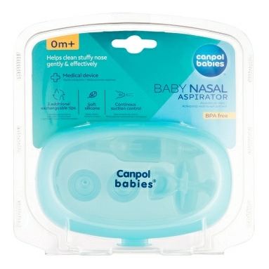 Canpol babies Аспиратор назальный детский (с набором аксессуаров) 5/119