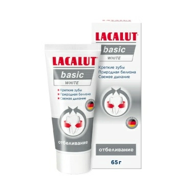 LACALUT BASIC white Зубная паста 65 г
