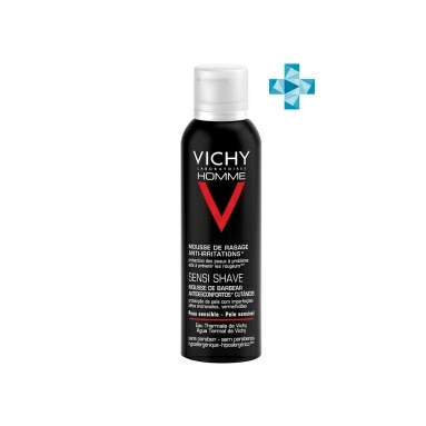 Vichy Пена для бритья против раздражения кожи "Sensi Shave" серии "Homme" 200 мл