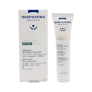 ISISPHARMA GLYCO-A Intense Peeling Ночной крем для интенсивного пилинга с 25% гликолевой кислотой, 30мл