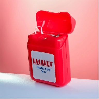 Lacalut зубная нить dental tape 30м