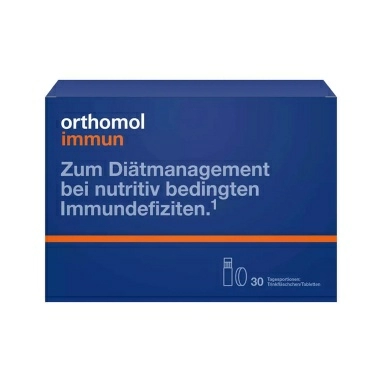 ORTHOMOL БАД "Ортомоль Иммун" ("Orthomol® Immun") № 30 во флаконах по 20мл, таблетки