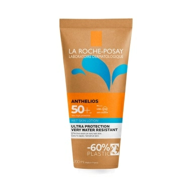 LA ROCHE-POSAY ANTHELIOS Гель солнцезащитный с технологией нанесения на влажную кожу SPF 50+, 200 мл