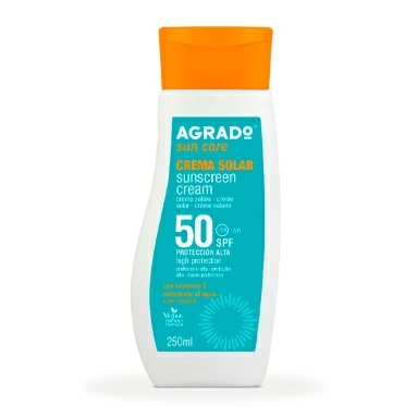 AGRADO Солнцезащитный крем SPF50 / Sunscreen Cream SPF50, 250мл