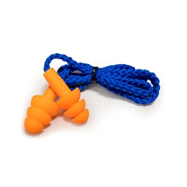 Противошумные вкладыши (беруши) из силикона СТС-215 А (класс защиты 2)